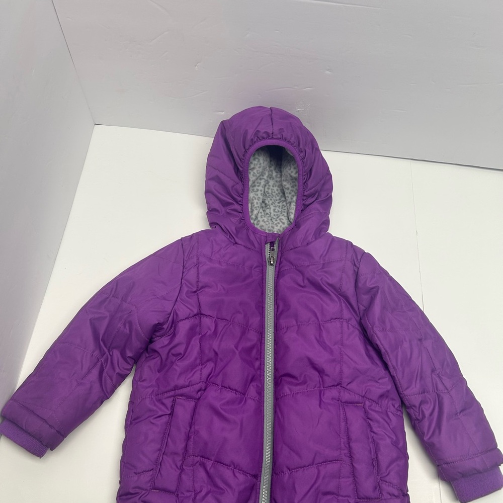 Falls Creek Kids Purple Puffer Jacket